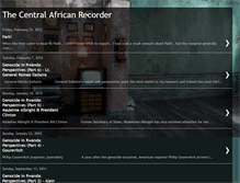 Tablet Screenshot of centralafricanrecorder.blogspot.com