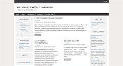 Desktop Screenshot of licmiguelcastillo.blogspot.com