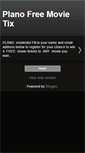 Mobile Screenshot of planofreemovietix.blogspot.com