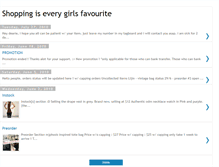 Tablet Screenshot of favourite-shopping.blogspot.com