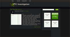 Desktop Screenshot of investigationptc.blogspot.com