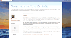 Desktop Screenshot of nossavidananovazelandia.blogspot.com