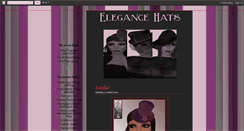 Desktop Screenshot of elegance-hats.blogspot.com