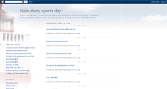 Desktop Screenshot of naindiarysportsday.blogspot.com