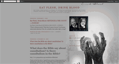 Desktop Screenshot of eatfleshdrinkblood.blogspot.com