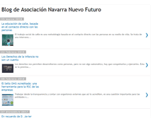 Tablet Screenshot of blognuevofuturo.blogspot.com