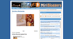 Desktop Screenshot of miribloggers.blogspot.com