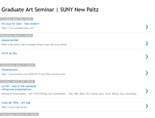 Tablet Screenshot of graduateartseminar.blogspot.com