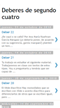 Mobile Screenshot of deberesdesegundocuatro.blogspot.com