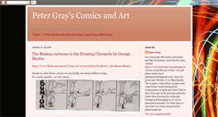 Desktop Screenshot of petergraycartoonsandcomics.blogspot.com