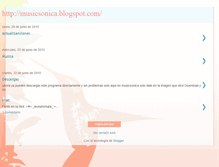 Tablet Screenshot of musicsonica.blogspot.com