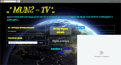 Desktop Screenshot of mun2tv.blogspot.com
