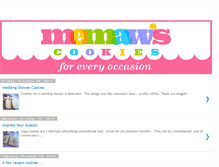 Tablet Screenshot of memawscookies.blogspot.com