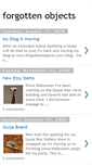 Mobile Screenshot of forgottenobjects.blogspot.com