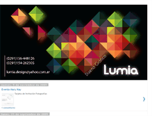 Tablet Screenshot of lumiadesigns.blogspot.com
