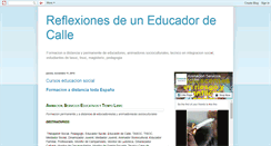 Desktop Screenshot of educadoresdecalle.blogspot.com