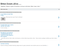 Tablet Screenshot of bittersweetalive.blogspot.com