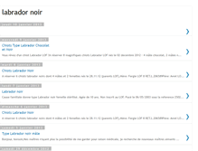 Tablet Screenshot of labradornoir-46.blogspot.com
