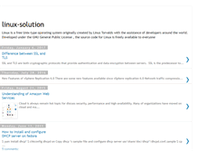 Tablet Screenshot of online-linux.blogspot.com