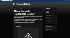 Desktop Screenshot of elnucleocelularbiol.blogspot.com