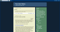 Desktop Screenshot of fourcolorhistory.blogspot.com