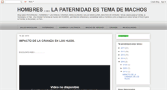 Desktop Screenshot of paternidadtemademachos.blogspot.com