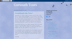 Desktop Screenshot of gurunathtours.blogspot.com