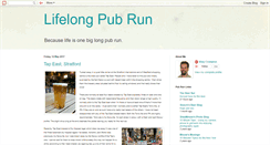 Desktop Screenshot of lifelongpubrun.blogspot.com