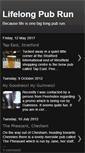Mobile Screenshot of lifelongpubrun.blogspot.com