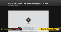 Desktop Screenshot of indotelevisi.blogspot.com