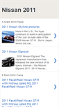 Mobile Screenshot of nissan2011.blogspot.com