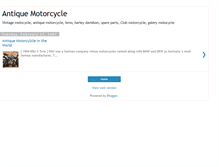 Tablet Screenshot of oldishmotocycle.blogspot.com