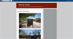 Desktop Screenshot of discoverarizona.blogspot.com