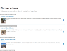 Tablet Screenshot of discoverarizona.blogspot.com
