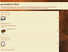 Tablet Screenshot of grandmasbox.blogspot.com