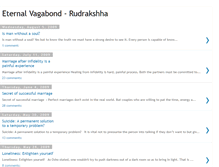 Tablet Screenshot of eternalvagabond-rudraksh.blogspot.com