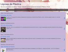 Tablet Screenshot of lapicesdeplastica.blogspot.com