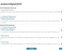 Tablet Screenshot of ambientidigitali09.blogspot.com