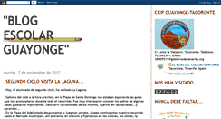 Desktop Screenshot of colegioguayonge.blogspot.com