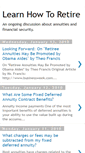 Mobile Screenshot of learnhowtoretire.blogspot.com