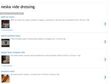 Tablet Screenshot of neska-videdressing.blogspot.com