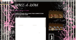 Desktop Screenshot of dancearamacomp.blogspot.com