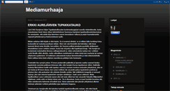 Desktop Screenshot of mediamurhaaja.blogspot.com