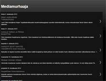 Tablet Screenshot of mediamurhaaja.blogspot.com