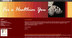 Desktop Screenshot of forhealthieryou.blogspot.com