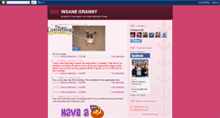 Desktop Screenshot of insanegranny.blogspot.com