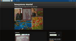 Desktop Screenshot of bouyssoumuriel.blogspot.com