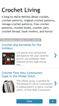 Mobile Screenshot of crochetliving.blogspot.com