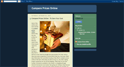 Desktop Screenshot of comparepricesonlinesite.blogspot.com