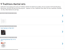 Tablet Screenshot of 9traditions.blogspot.com